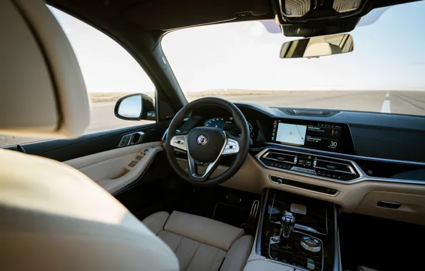 Picture interior, BMW, crossover, SUV, Alpina, 2020, BMW X7, X7