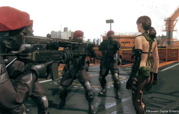Picture soldiers, Kojima Productions, Metal Gear Solid V: The Phantom Pain, Quiet