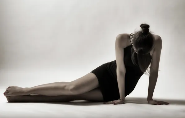 Girl, pose, background