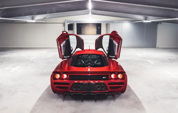 Saleen, rear, S7, Saleen S7 Twin Turbo