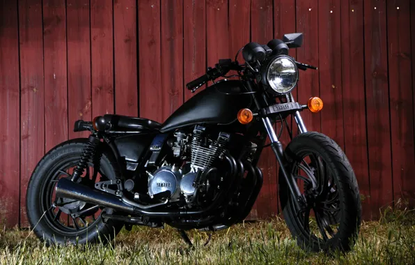 Picture design, motorcycle, bike, bobber, XJ 650