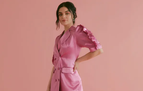 Look, girl, pose, photo, makeup, actress, Lucy Hale