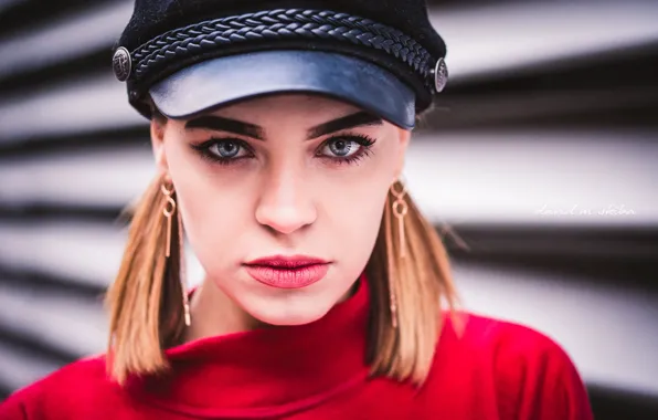 Look, close-up, face, model, portrait, makeup, hairstyle, black