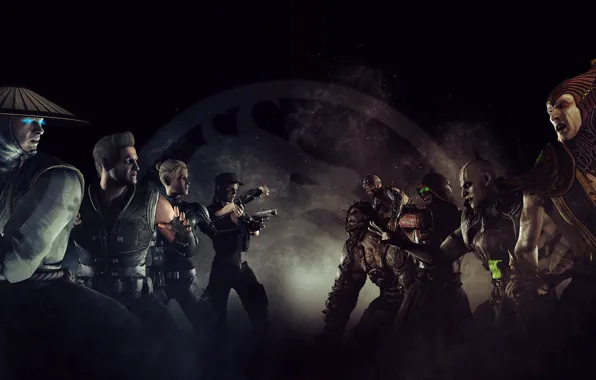 Gun, pistol, game, fighter, weapon, Mortal Kombat, man, fight