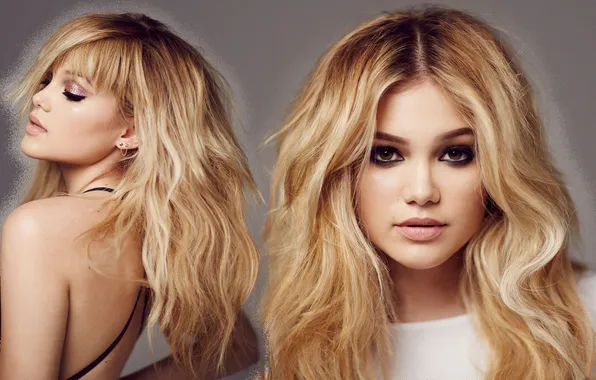 Look, girl, collage, Olivia Holt