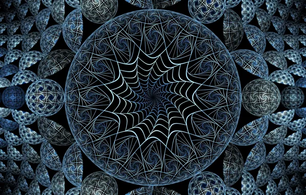 Line, pattern, round, symmetry