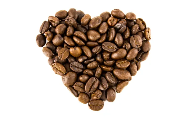 Picture love, heart, coffee, grain, love, heart, coffee