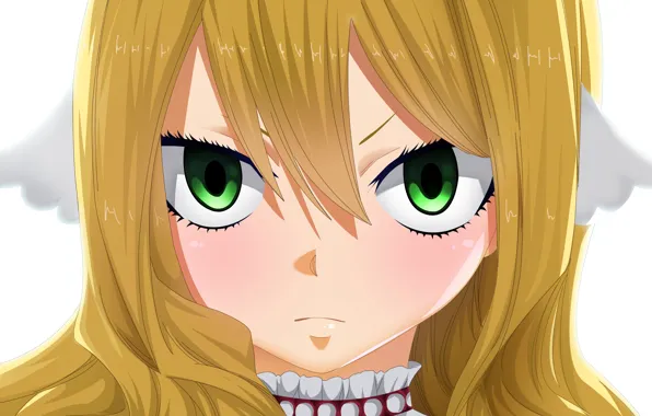 Kawaii, game, magic, green eyes, eyes, anime, fairy, wings