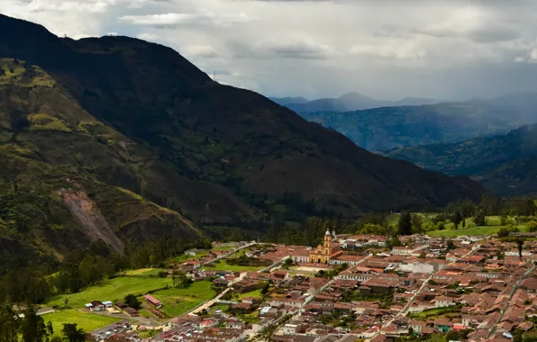 Mountains, the city, Colombia, Colombia, National Park, El Cocuy