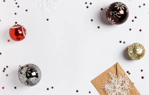 Decoration, balls, New Year, Christmas, happy, Christmas, New Year, Merry Christmas