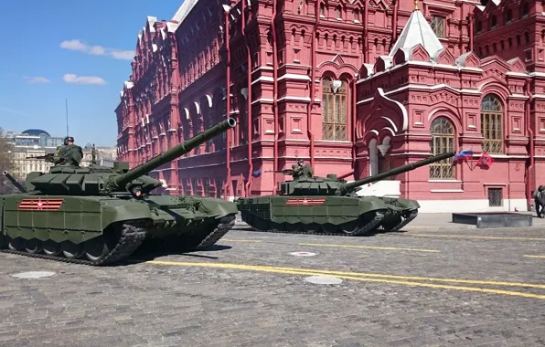 Parade, T-72, battle tank