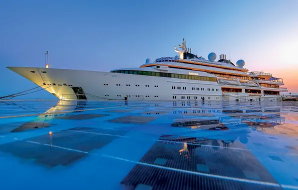 Ship, Marina, handsome, Old town, at anchor, Zadar, Zadar, qatar yacht