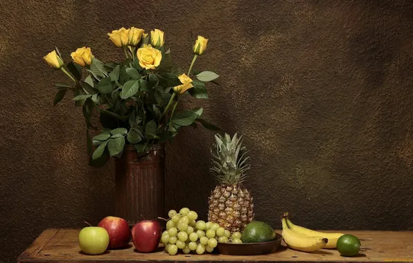 Wallpaper, food, fruit