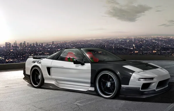 The city, Acura, NSX