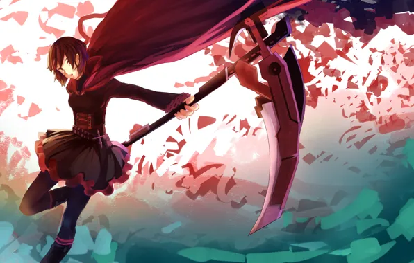 Picture girl, weapons, dress, braid, chws