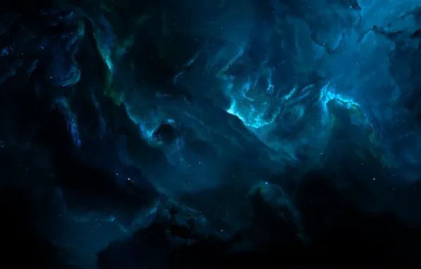 Space, stars, nebula