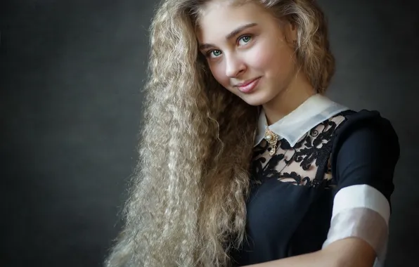 Smile, portrait, retouching, Olya, Ilya * Filimoshin