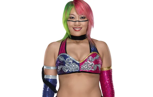 Look, pose, makeup, Asuka, wrestler, WWE, Raw, Asuka