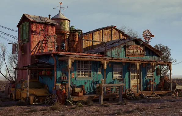 Home, Bondok Max, THE WEST