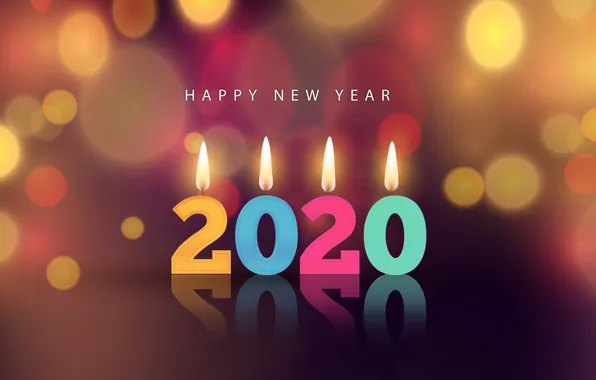 Picture background, texture, New year, 2020