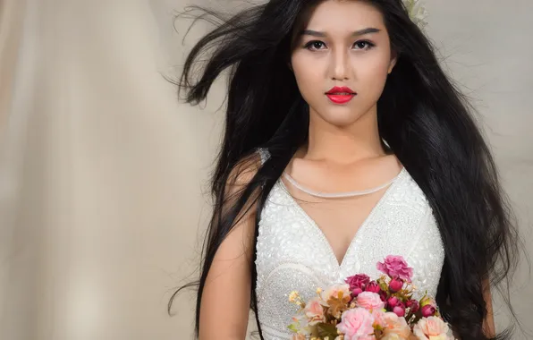 Girl, model, Lily Pham