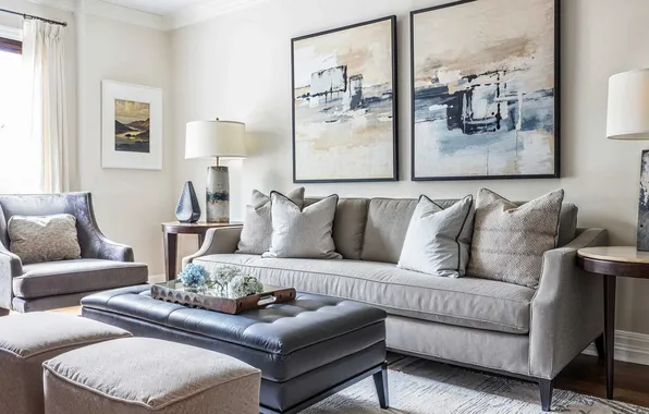 Design, style, room, pictures, living room, upholstered furniture, Coastal interior design beach style, by Decorill