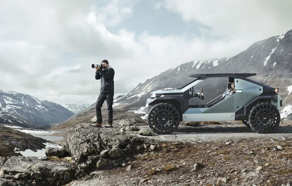 Picture Concept, Mountains, Male, Photographer, Dacia, An environmentally efficient car, Environmentally efficient car, Dacia Manifesto