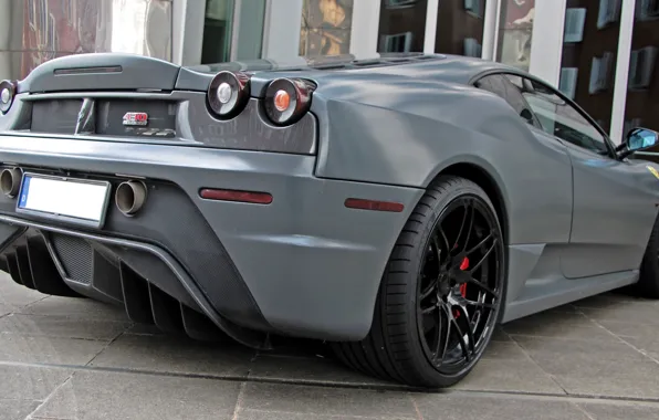 F430, Ferrari, 2010, Anderson Germany, Rear, F430 Scuderia, Stealth Fighter Edition