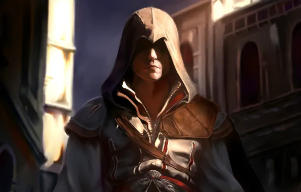 Game, art, assassins creed, assassin