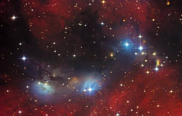 Space, nebula, Swan, nebula, vdB 132, NGC 6914