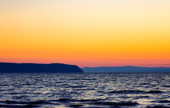 Water, Enisey, Krasnoyarsk Sea, Rassver