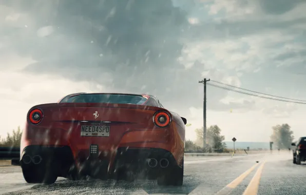 Picture squirt, ferrari, Need for Speed Rivals