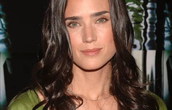 Look, girl, actress, brown hair, young, Jennifer Connelly, Jennifer Connelly