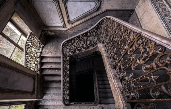 Wallpaper background, wall, ladder images for desktop, section интерьер