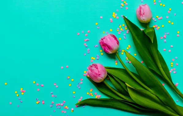 Flowers, bouquet, tulips, pink, fresh, pink, flowers, beautiful