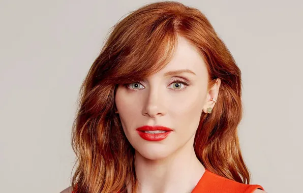 Picture look, portrait, makeup, actress, hair, Bryce Dallas Howard, Bryce Dallas Howard