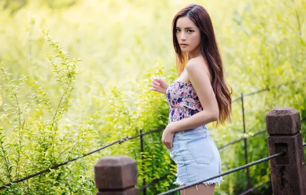 Picture summer, look, girl
