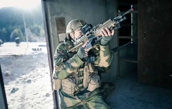 Weapons, army, soldiers