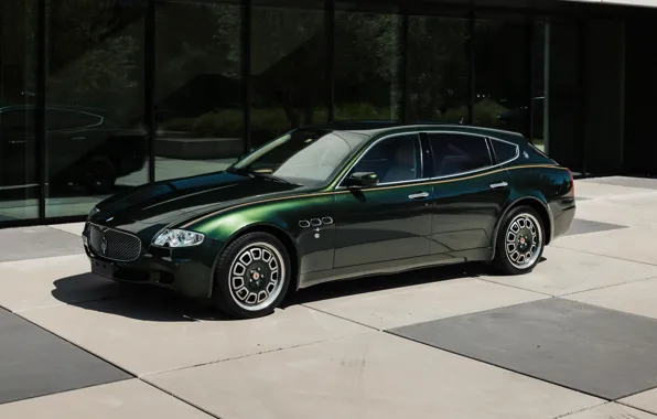 Maserati, Quattroporte, emerald, Maserati Quattroporte Bellagio Fastback