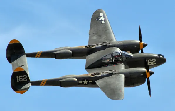 Flight, fighter, Lightning, P-38