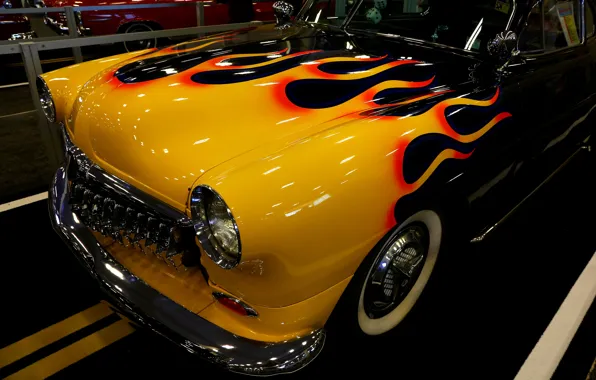 Auto, retro, classic, 1950