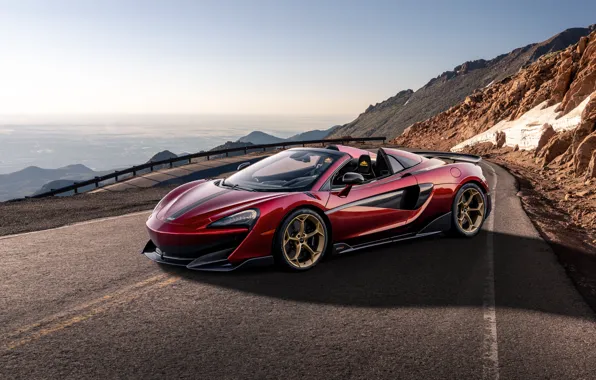 McLaren, supercar, Spyder, Pikes Peak, MSO, 2019, 600LT