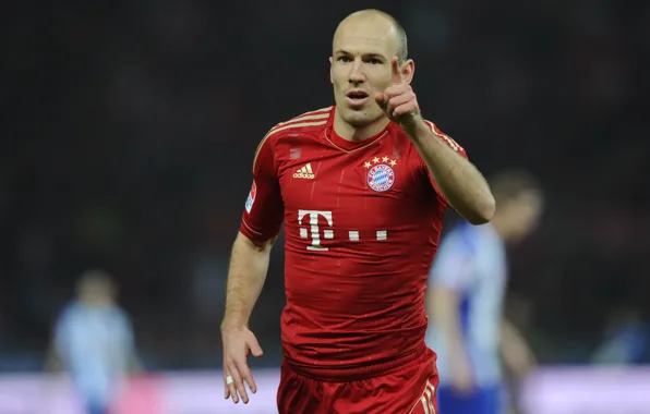 Bayern, player, Robben, Football, Champions League, Netherlands, Goal, Bayern Munich