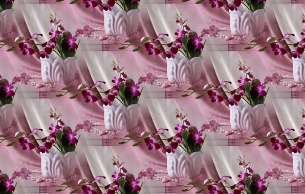 Picture flower, background, texture