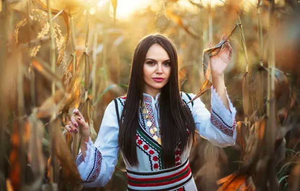 Look, girl, hair, dress, Chavdar Dimitrov, Kremena Daneva