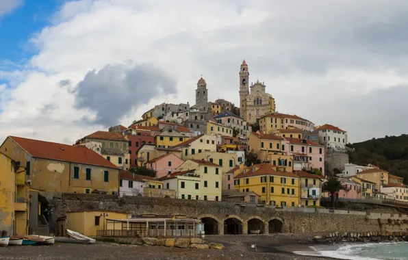 Picture home, slope, Italy, Cervo