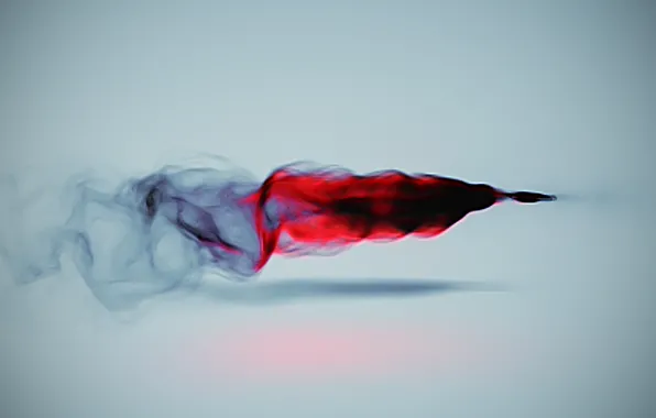 Red, Smoke, Particles, Affect Effect