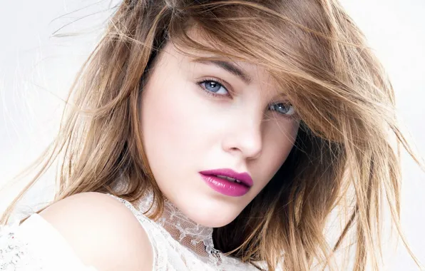 Girl, face, sexy, pose, model, hair, the situation, makeup