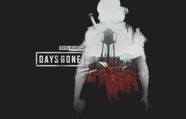 Gone, biker, PS4, Days, Zombies, Days Gone, Appocalipse