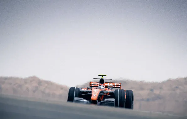 Picture road, auto, the sky, mountains, machine, sport, track, focus